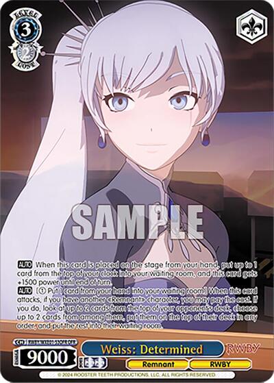 Weiss: Determined RWBY/WXE01-53OFR OFR