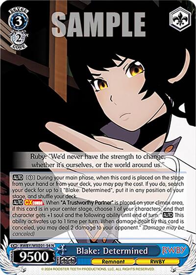 Blake: Determined RWBY/WXE01-54 N
