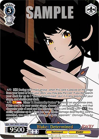 Blake: Determined RWBY/WXE01-54OFR OFR