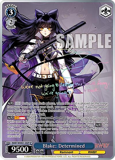 Blake: Determined RWBY/WXE01-54SP SP