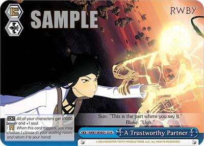 A Trustworthy Partner RWBY/WXE01-55 N