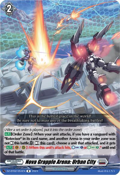 Nova Grapple Arena: Urban City [D-Format] DZ-BT02/054EN