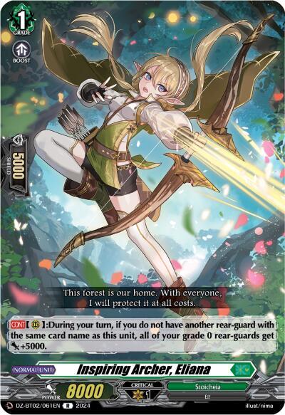 Inspiring Archer, Eliana [D-Format] DZ-BT02/061EN