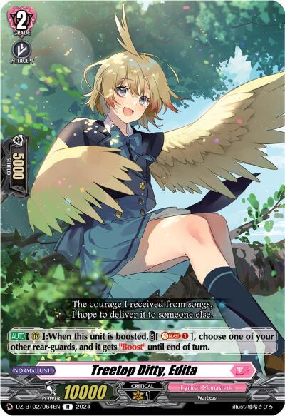 Treetop Ditty, Edita [D-Format] DZ-BT02/064EN
