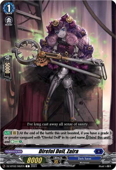 Direful Doll, Zaira [D-Format] DZ-BT02/082EN