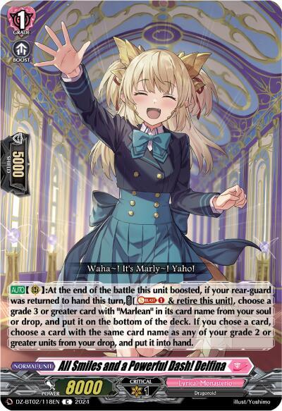 All Smiles and a Powerful Dash! Delfina [D-Format] DZ-BT02/118EN