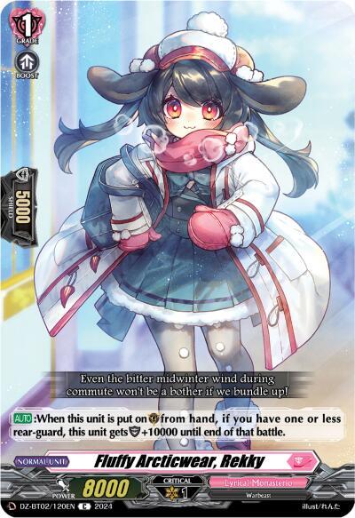 Fluffy Arcticwear, Rekky [D-Format] DZ-BT02/120EN