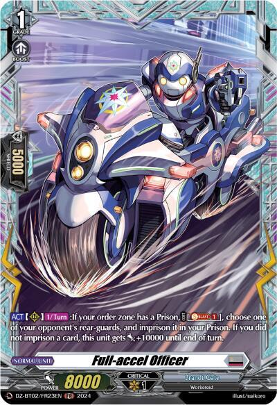 Full-accel Officer [D-Format] DZ-BT02/FR23EN