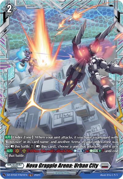 Nova Grapple Arena: Urban City [D-Format] DZ-BT02/FR24EN