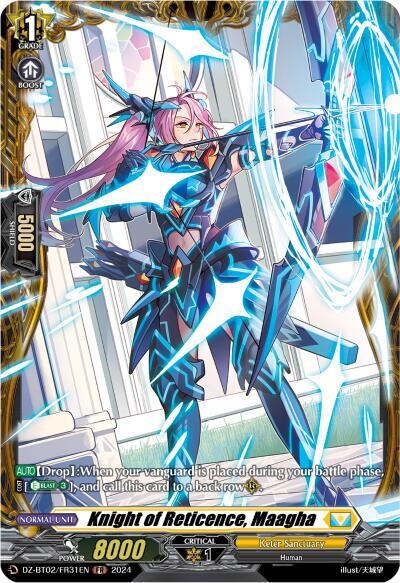 Knight of Reticence, Maagha [D-Format] DZ-BT02/FR31EN