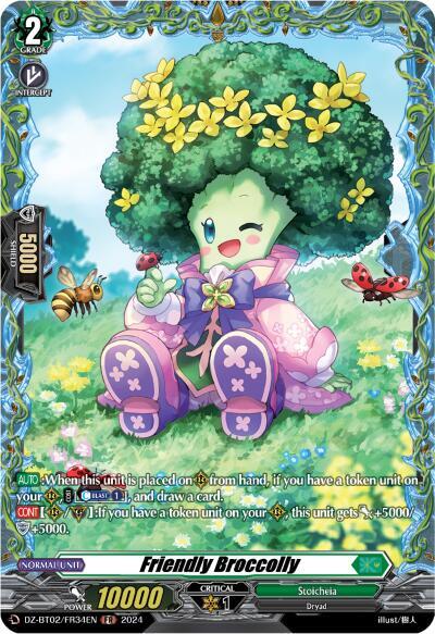 Friendly Broccolly [D-Format] DZ-BT02/FR34EN