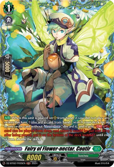Fairy of Flower-nectar, Coutir [D-Format] DZ-BT02/FR35EN