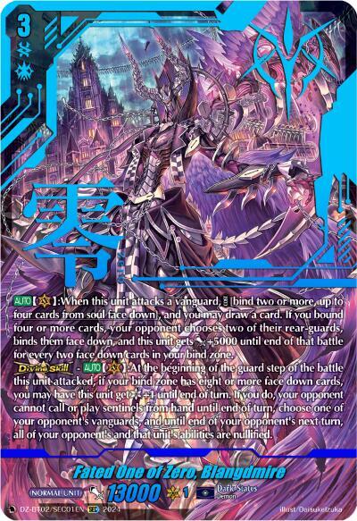 Fated One of Zero, Blangdmire [D-Format] DZ-BT02/SEC01EN