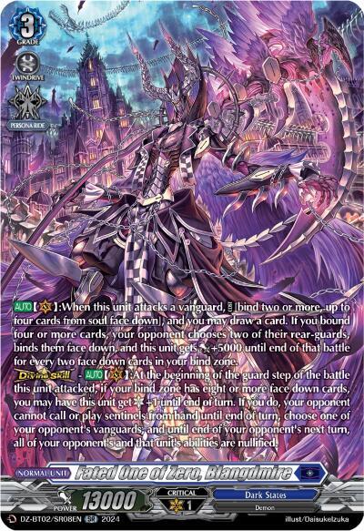 Fated One of Zero, Blangdmire [D-Format] DZ-BT02/SR08EN