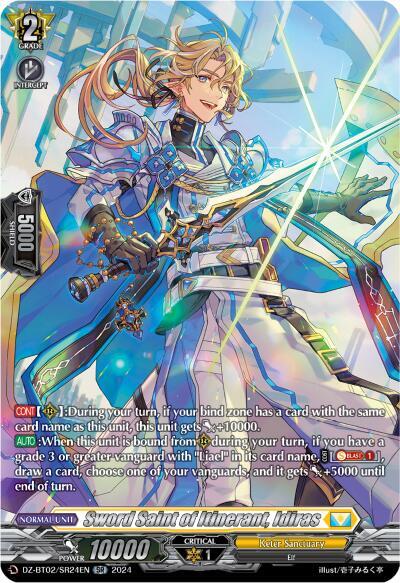 Sword Saint of Itinerant, Idiras [D-Format] DZ-BT02/SR24EN