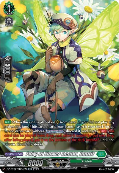 Fairy of Flower-nectar, Coutir [D-Format] DZ-BT02/SR34EN