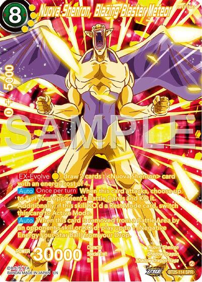 Nuova Shenron, Blazing Blaster Meteor BT25-114
