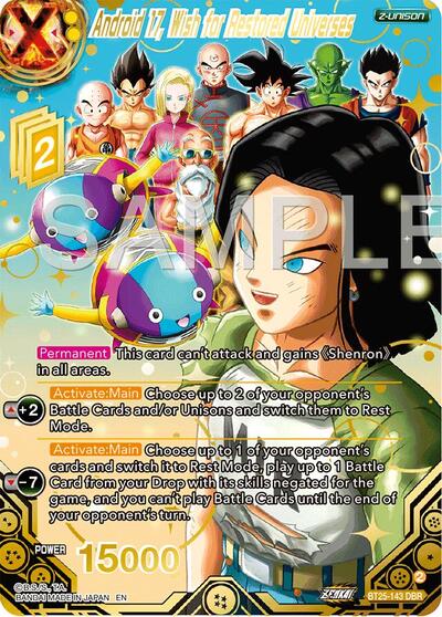 Android 17, Wish for Restored Universes BT25-143