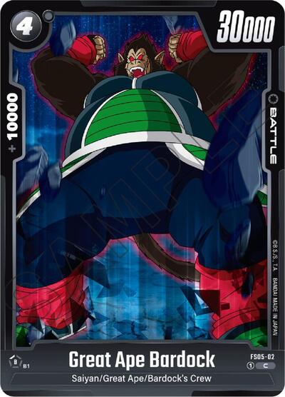 Great Ape Bardock (FS05-02) [Fusion World] FS05-02