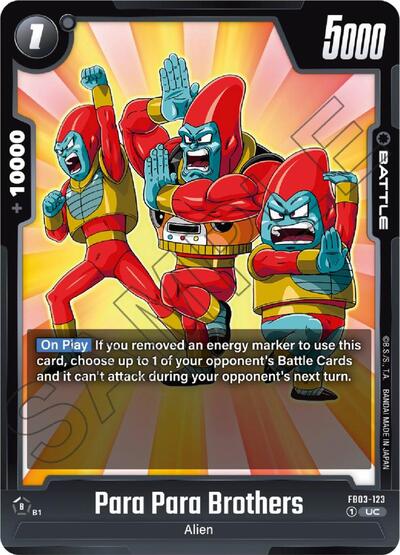 Para Para Brothers (FB03-123) [Fusion World] FB03-123