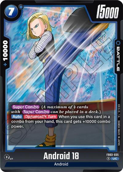 Android 18 (FB03-035) [Fusion World] FB03-035
