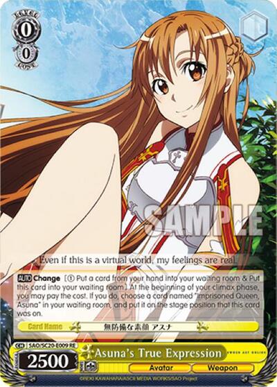 Asuna's True Expression SAO/SC20-E009 RE