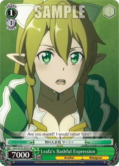 Leafa's Bashful Expression SAO/S20-E035 RE