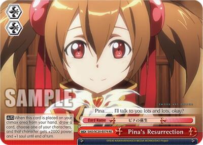 Pina's Resurrection SAO/S20-E074 RE