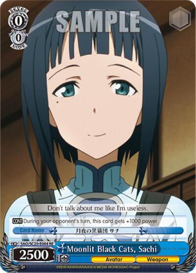 Moonlit Black Cats, Sachi SAO/SC20-E084 RE