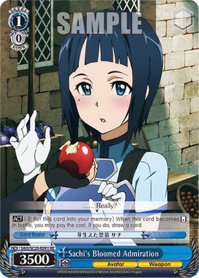 Sachi's Bloomed Admiration SAO/SC20-E091 RE