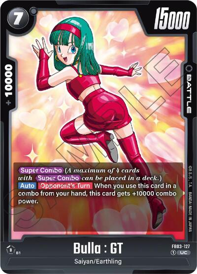 Bulla : GT (FB03-127) [Fusion World] FB03-127
