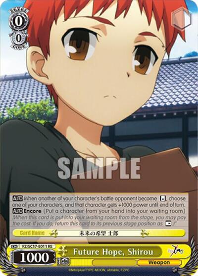Future Hope, Shiro FZ/SC17-E011 RE