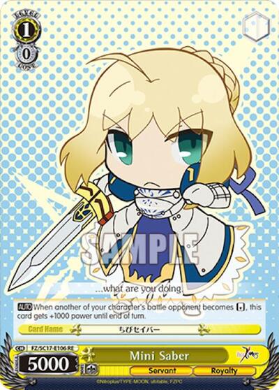 Mini Saber FZ/SC17-E106 RE