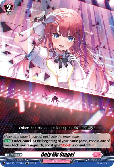 Only My Stage! [D-Format] DZ-SS01/027EN