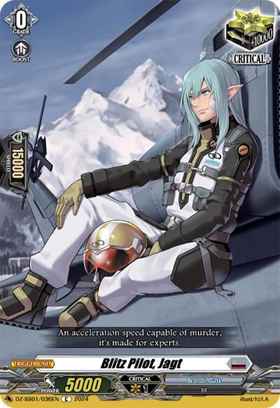 Blitz Pilot, Jagt [D-Format] DZ-SS01/036EN