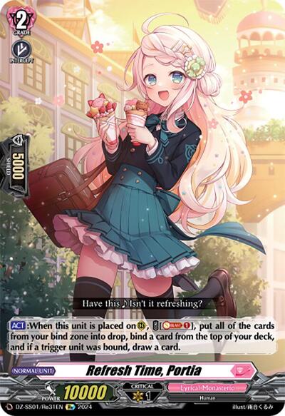 Refresh Time, Portia [D-Format] DZ-SS01/Re31EN