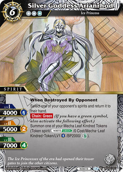 Silver Goddess Arianrhod BSS05-057