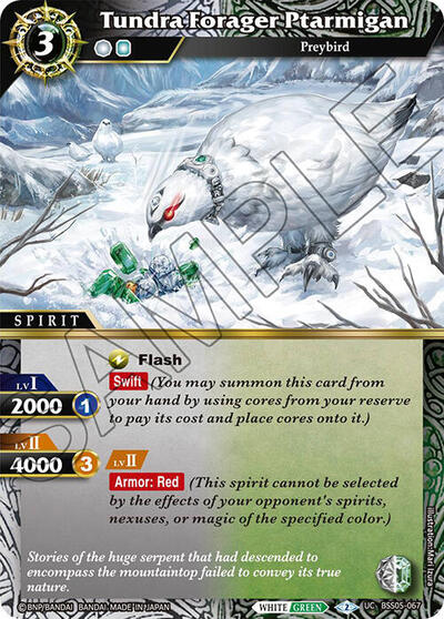 Tundra Forager Ptarmigan BSS05-067