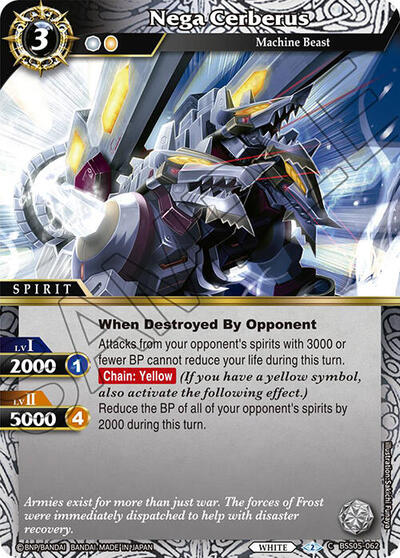 Nega Cerberus BSS05-062