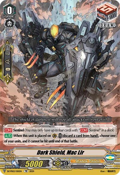 Dark Shield, Mac Lir [V-Format] DZ-PS02/015EN