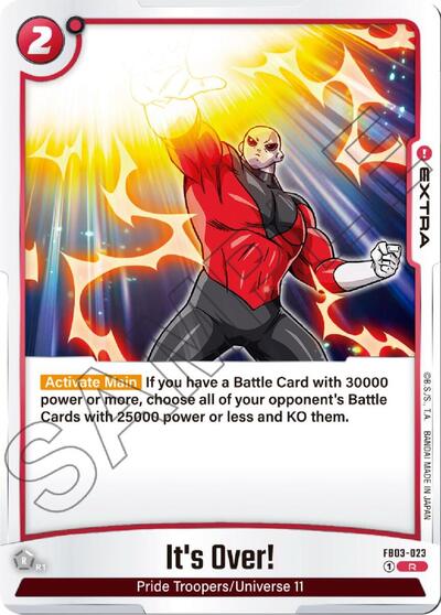 It's Over! (FB03-023) [Fusion World] 