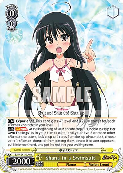 Shana in a Swimsuit SS/WE41-E04 N