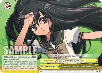 Unable to Help Her Own Feelings SS/WE41-E18 N