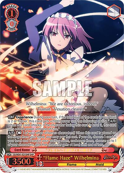 “Flame Haze” Wilhelmina SS/WE41-E31SHP SHP