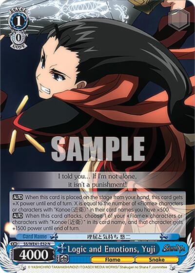 Logic and Emotions, Yuji SS/WE41-E52 N