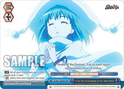 Until the Realization of the Next Wish SS/WE41-E60SHP SHP