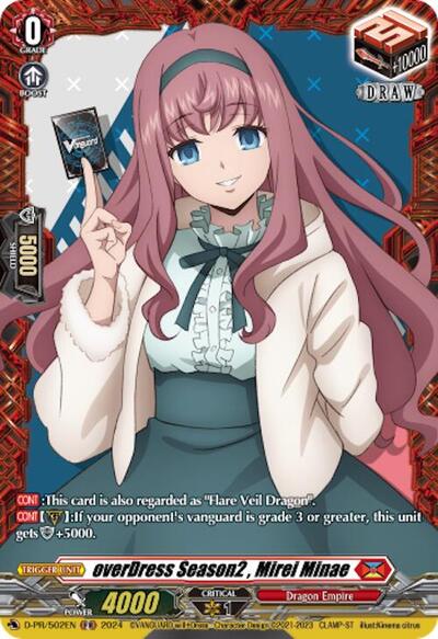 overDress Season2 , Mirei Minae [D-Format] D-PR/502EN