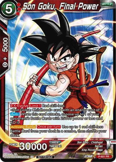 Son Goku, Final Power