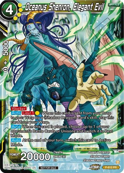 Oceanus Shenron, Elegant Evil
