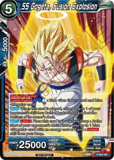 SS Gogeta, Fusion Explosion